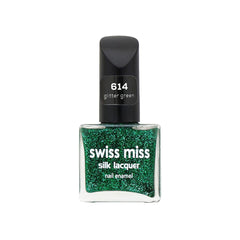 Swissmiss Nail Polish Glitter Green (614) - Elite Cosmetics