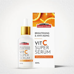 Vitamin C Brightening & Anti-Aging Super Serum - Elite Cosmetics