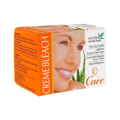 Care Creme Bleach: Gentle Hair Lightening and Skin Brightening for a Smooth, Radiant Glow - Elite Cosmetics