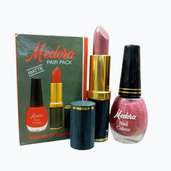 Medora Lipstick & Nail Polish Combo – Shade 247 - Elite Cosmetics