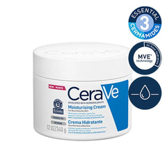 CeraVe Moisturizing Cream 340g – Intense Hydration for Dry to Very Dry Skin - Elite Cosmetics