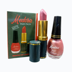 Medora Lipstick & Nail Polish Combo – Shade 548 - Elite Cosmetics