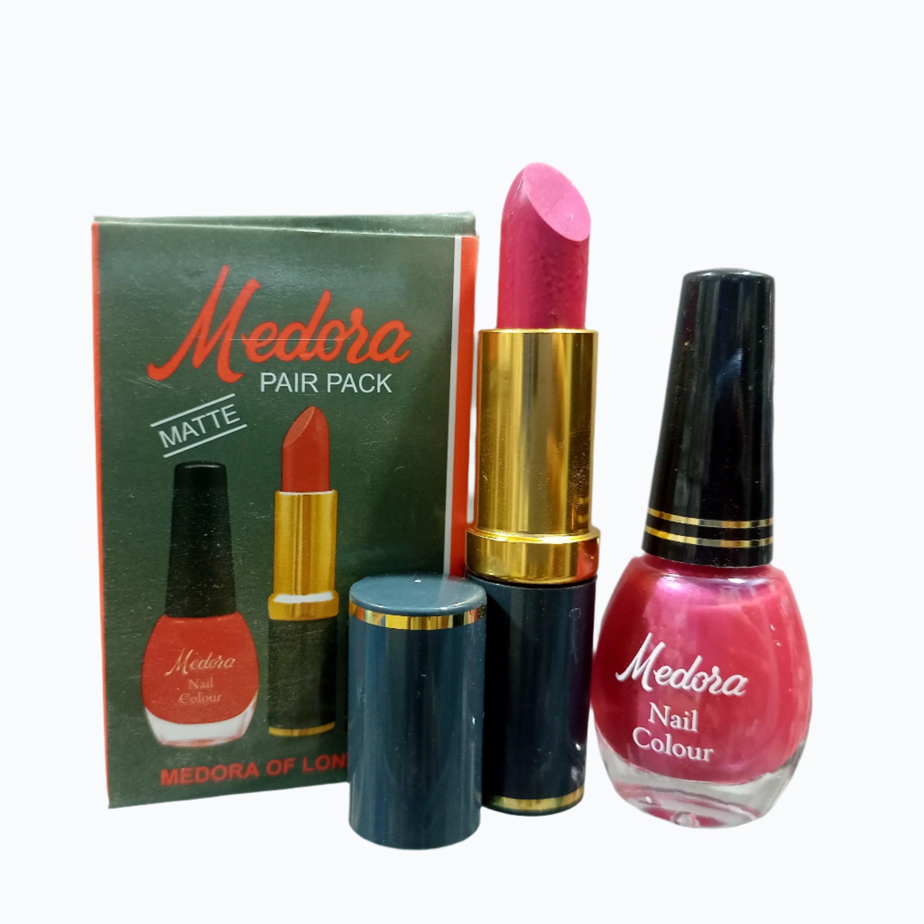 Medora Lipstick & Nail Polish Combo – Shade 551 - Elite Cosmetics