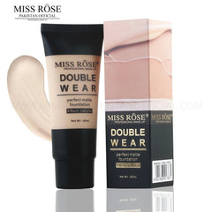 Miss Rose Double Wear Foundation – Long-Lasting Full Coverage Makeup - Elite Cosmetics