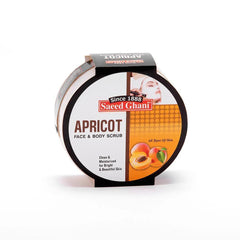 Saeed Ghani Apricot Scrub – Deep Cleansing and Exfoliation for Radiant Skin - Elite Cosmetics