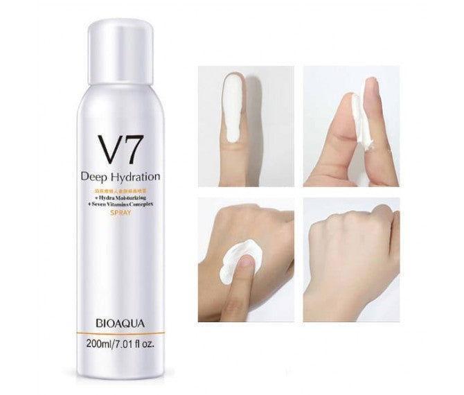 BIOAQUA V-7 Deep Hydration Spray Whitening 200ml - Elite Cosmetics
