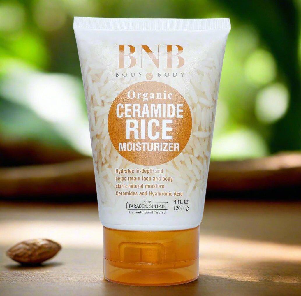 BNB Rice Ceramide Moisturizer Tube 120ml | Hydrating & Brightening Formula - Elite Cosmetics