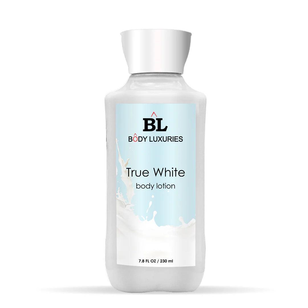 Body Luxuries Body Lotion True White 230ml - Elite Cosmetics