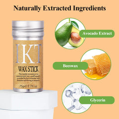IKT Wax Stick – Premium Hair Styling Wax for Strong Hold, Matte Finish & All-Day Control - Elite Cosmetics