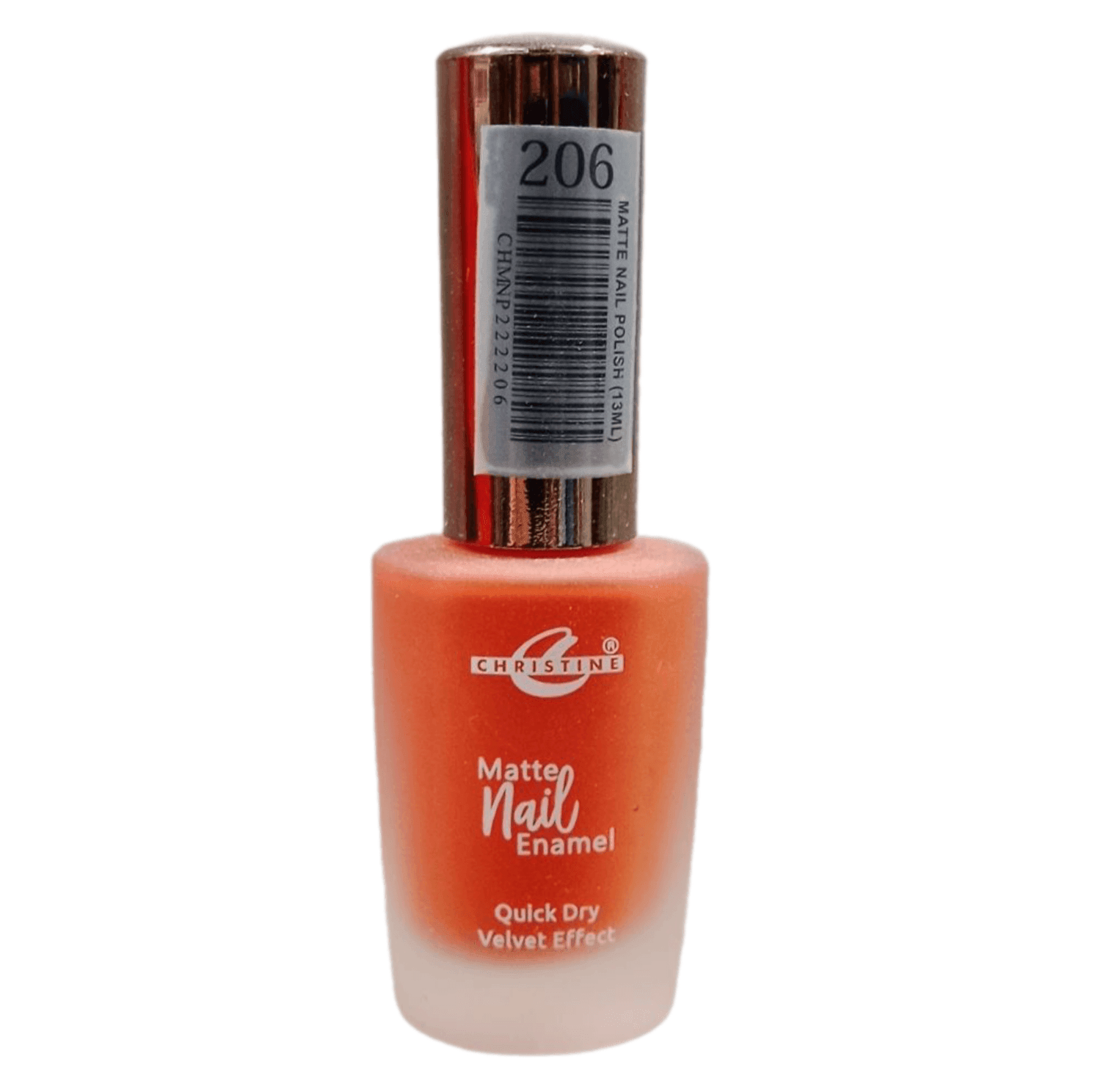Christine 206 Matte Nail Enamel 13ml - Elite Cosmetics