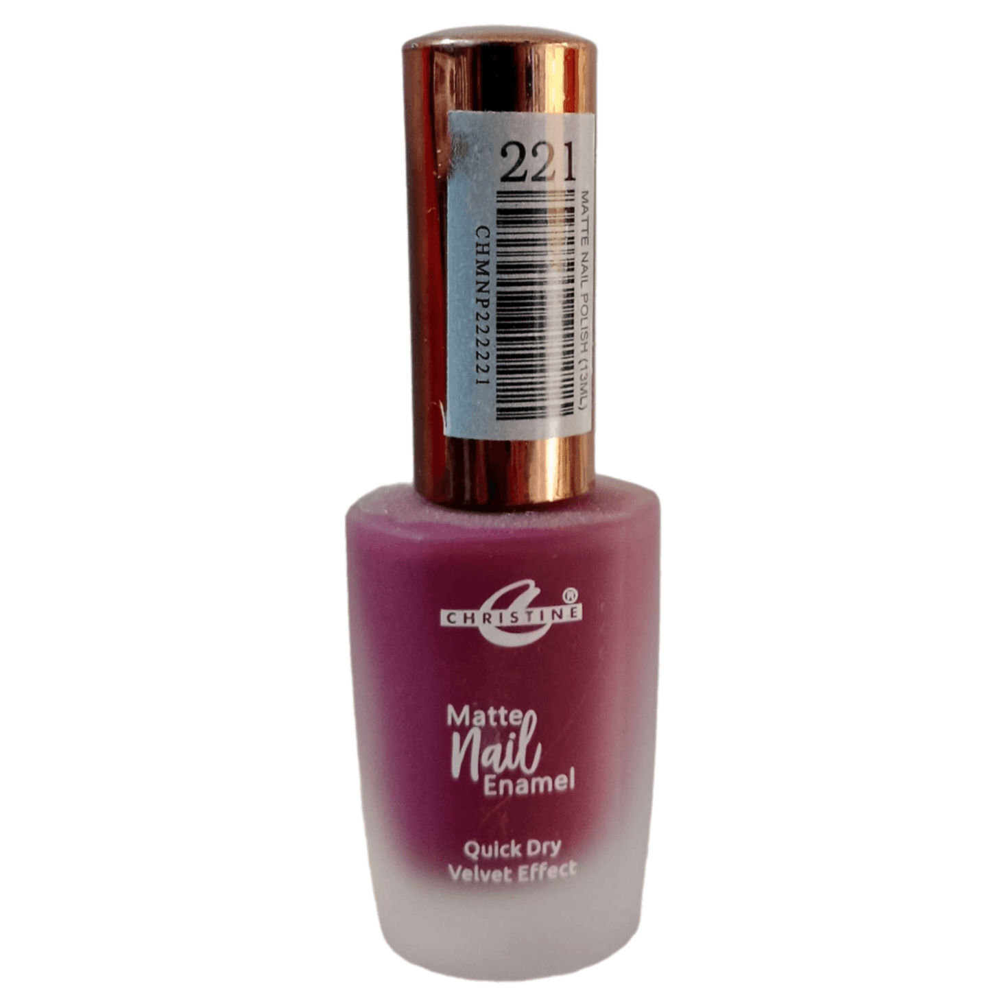 Christine 221 Matte Nail Enamel 13ml - Elite Cosmetics