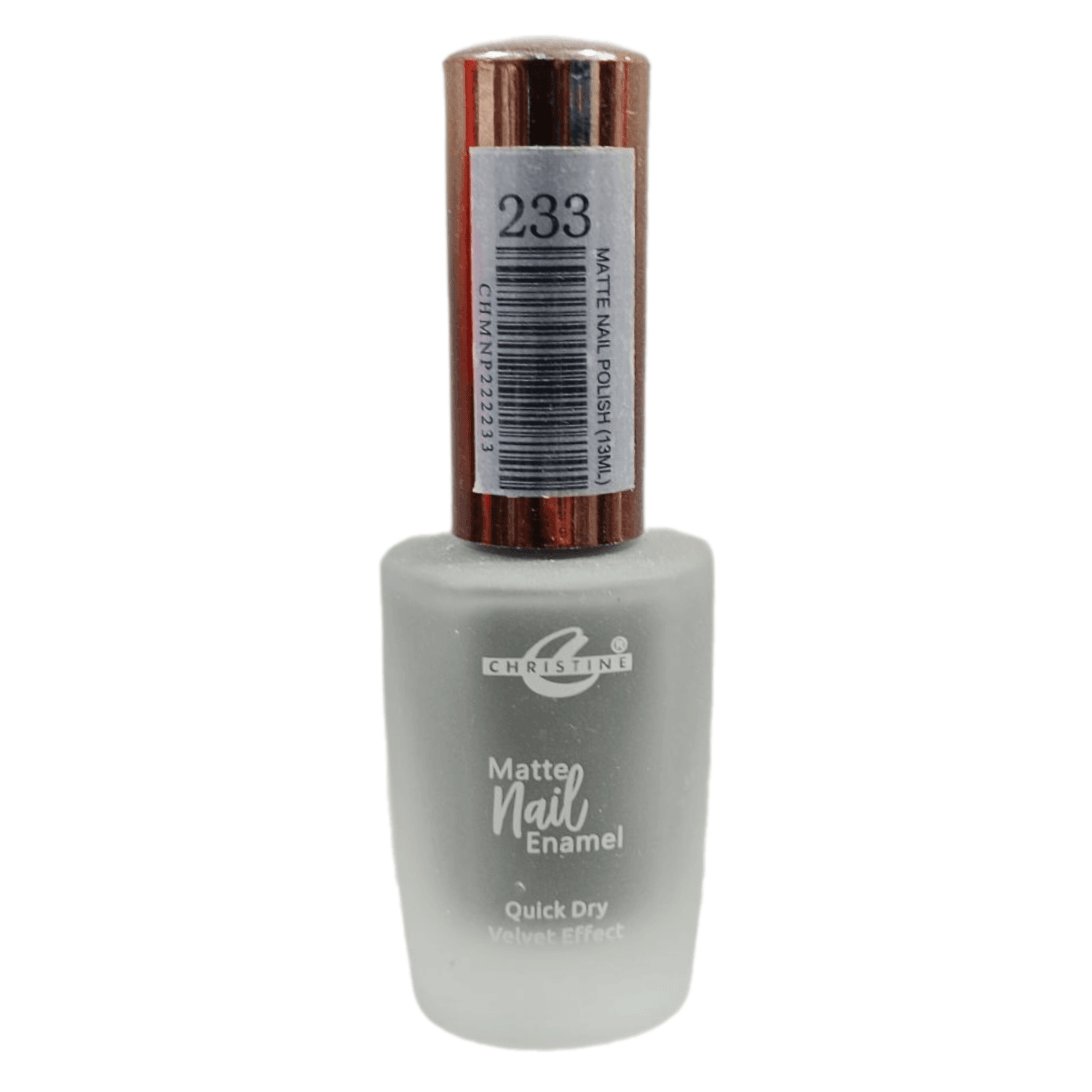 Christine 233 Matte Nail Enamel 13ml - Elite Cosmetics