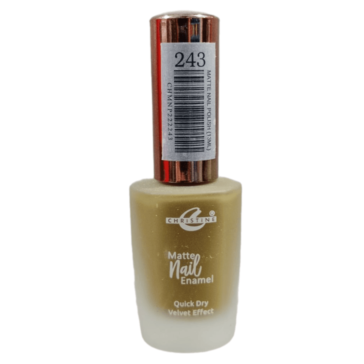 Christine 243 Matte Nail Enamel 13ml - Elite Cosmetics