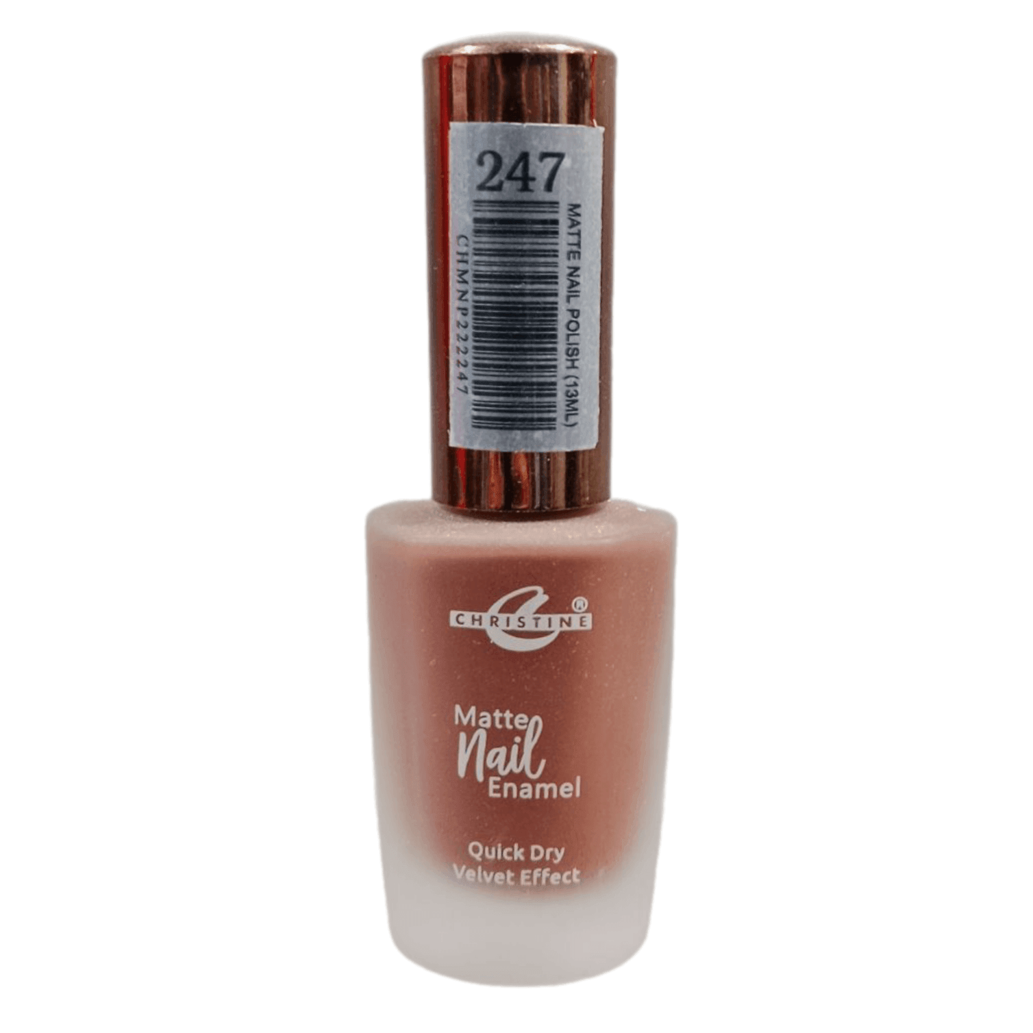 Christine 247 Matte Nail Enamel 13ml - Elite Cosmetics