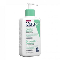 CeraVe Foaming Cleanser for Normal to Oily Skin 236ml – Gentle, Effective Cleanse - Elite Cosmetics