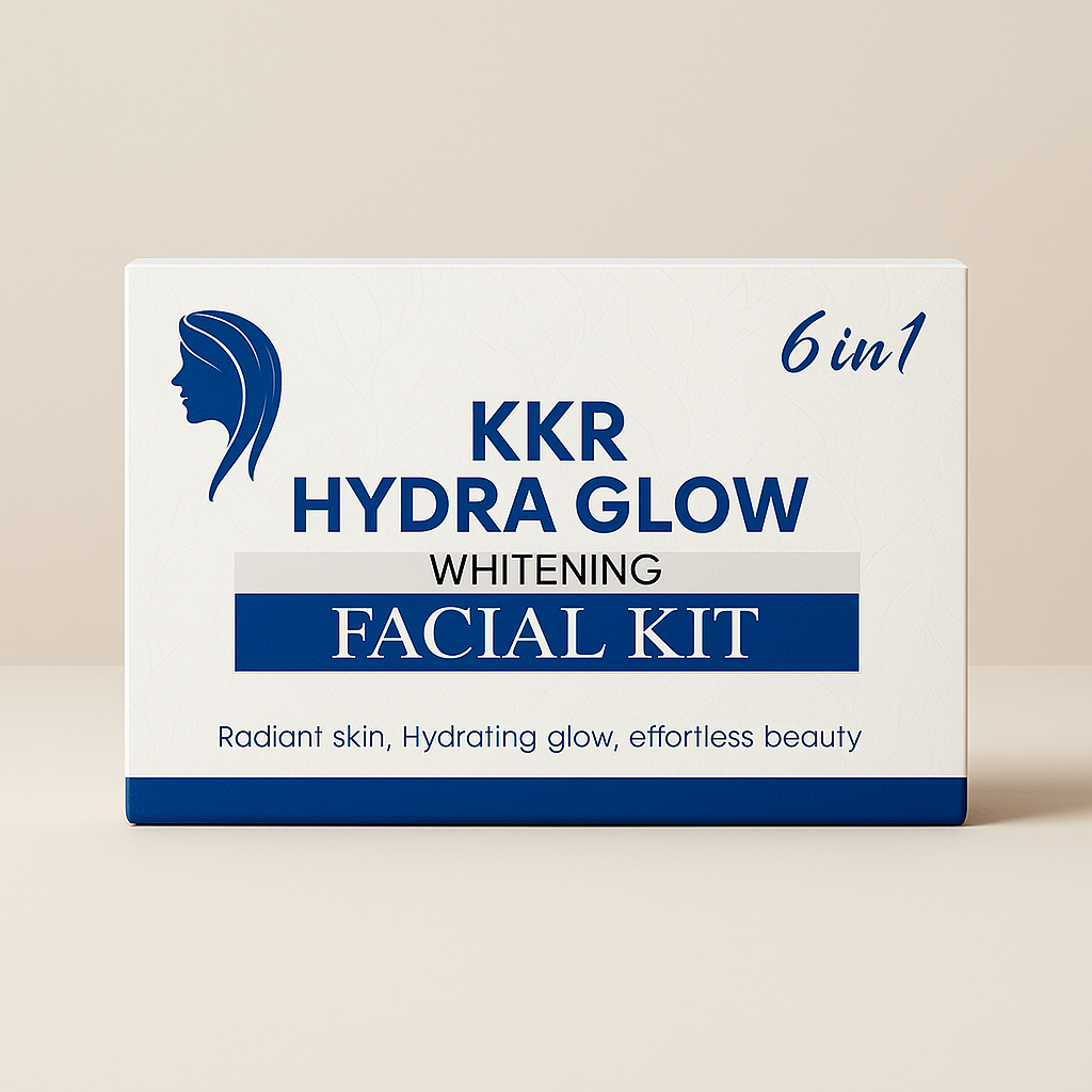 KKR Hydra Glow Whitening Facial Kit – 6 in 1 - Elite Cosmetics