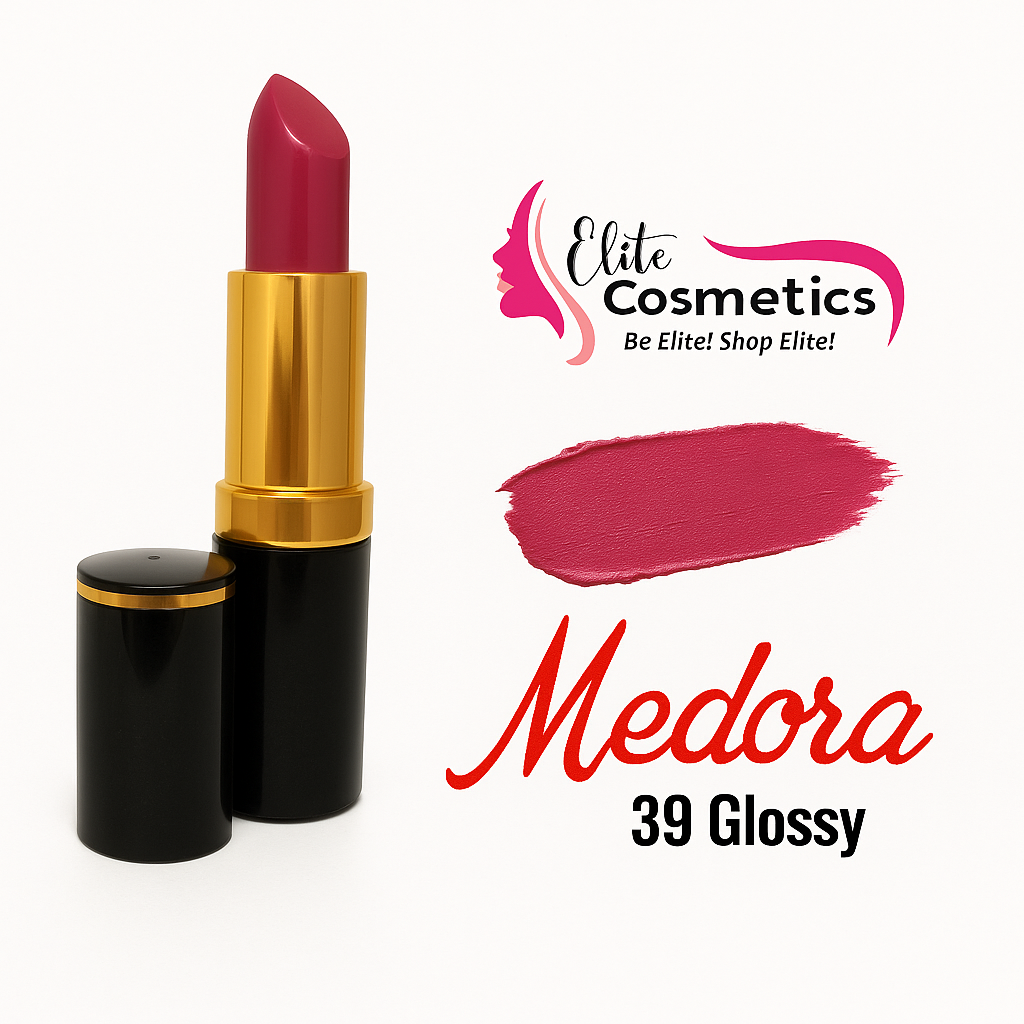 Medora Lipstick Glossy 39 – Bold, Hydrating & Long-Lasting - Elite Cosmetics