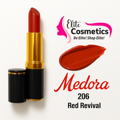 Medora Lipstick 206 – Red Revival - Elite Cosmetics