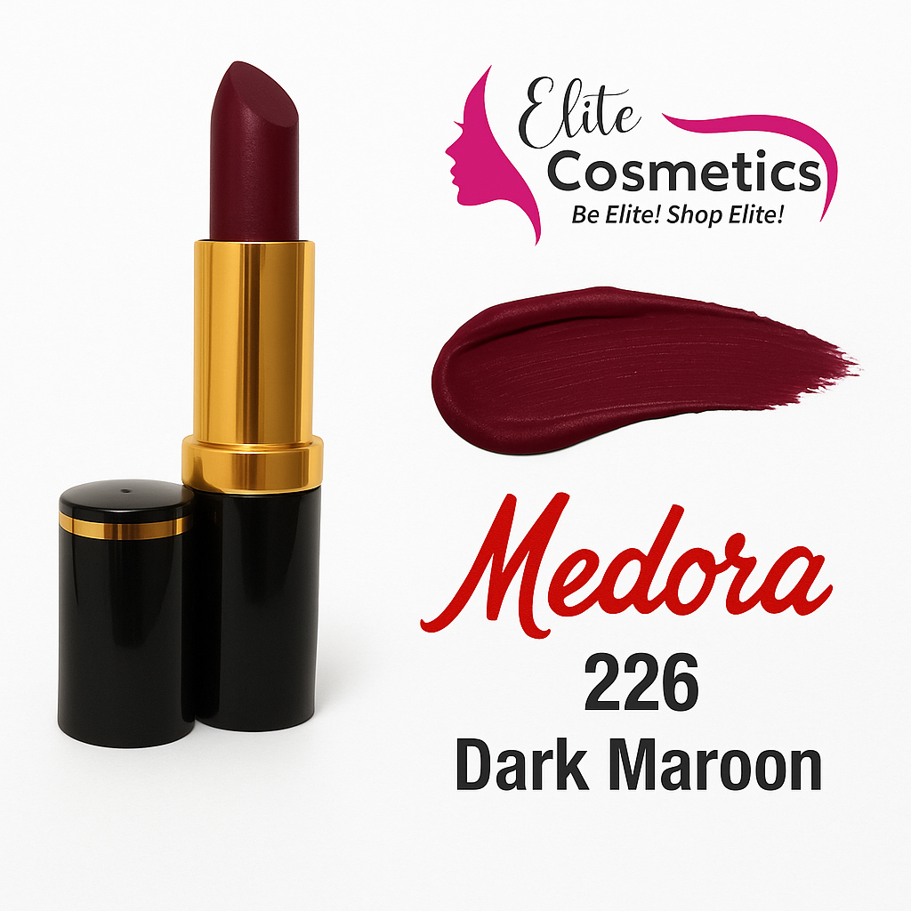 Medora Lipstick 226 – Dark Maroon - Elite Cosmetics