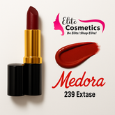 Medora Lipstick 239 Extase – Deep Maroon Glam - Elite Cosmetics