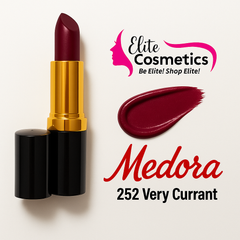 Medora Lipstick 252 Very Currant – Bold, Vibrant Shade & Long-Lasting Formula - Elite Cosmetics