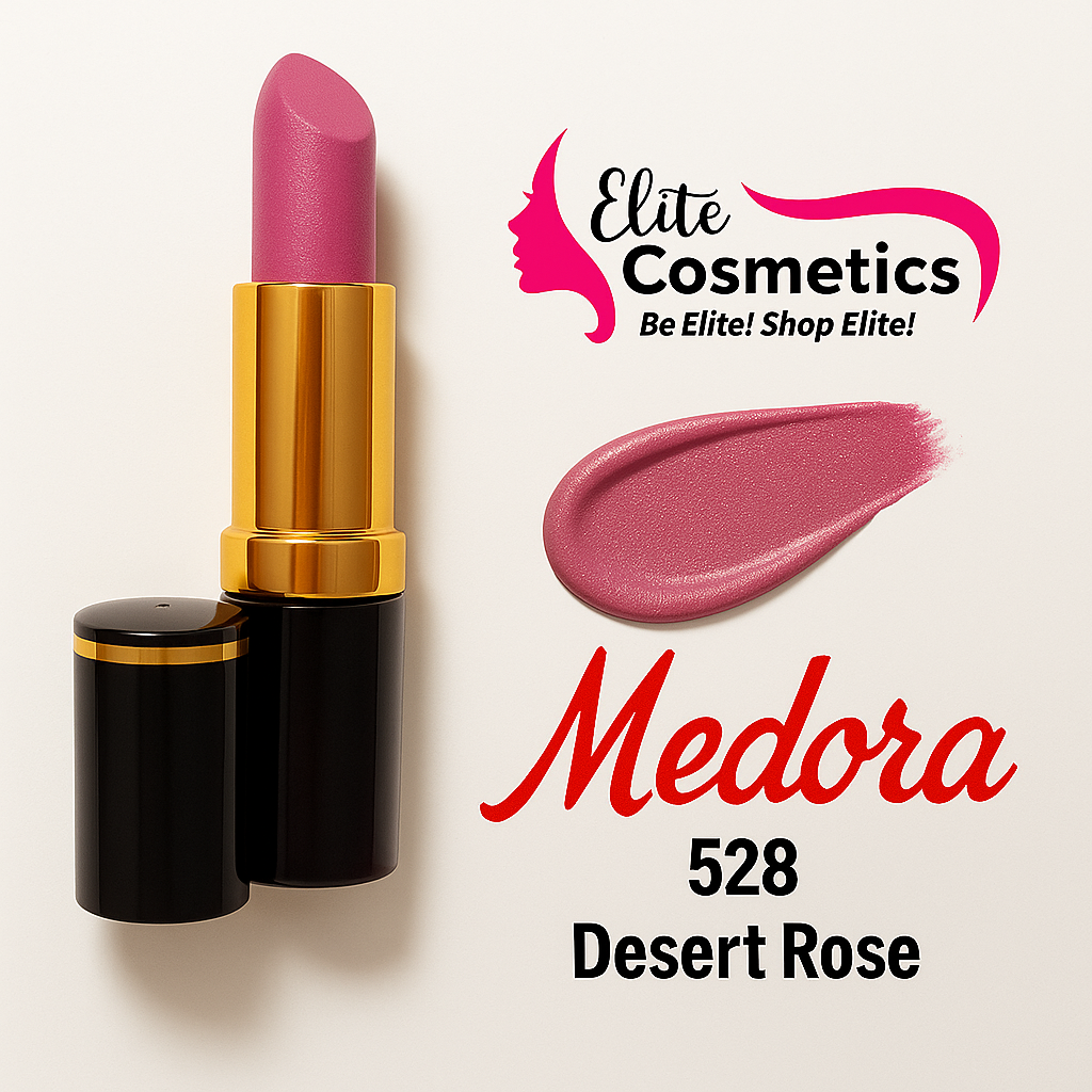Medora Lipstick 528 Desert Rose – Muted Rose Nude - Elite Cosmetics