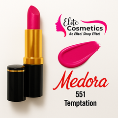 Medora Lipstick 551 Temptation – A Bold & Striking Matte Lipstick - Elite Cosmetics