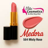 Medora Lipstick 564 Misty Rose – Soft, Elegant Shade & Long-Lasting Wear - Elite Cosmetics