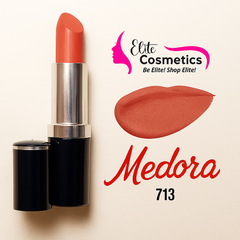 Medora Lipstick 713 Semi Matte Sahara – Soft Caramel Nude - Elite Cosmetics