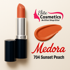 Medora Semi Matte Lipstick 704 Sunset Peach - Elite Cosmetics