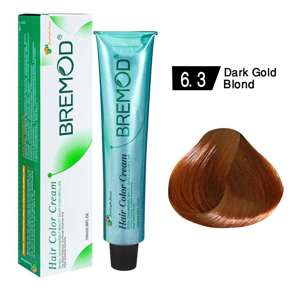 Bremod Hair Color 6.3 – Dark Gold Blonde - Elite Cosmetics