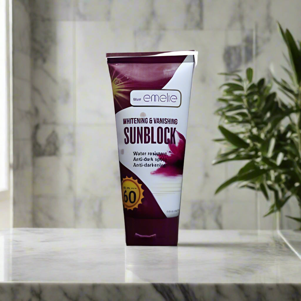 Emelie Sunblock SPF 60 – Ultimate Protection for Your Skin | 100ml - Elite Cosmetics