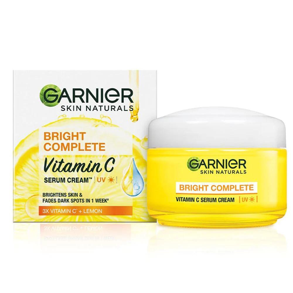 Garnier Vitamin C Serum Cream: Illuminate, Brighten, and Revitalize Your Skin with Powerful Vitamin C - Elite Cosmetics
