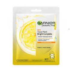Garnier - Skin Active Bright Complete Tissue Face Mask - Elite Cosmetics
