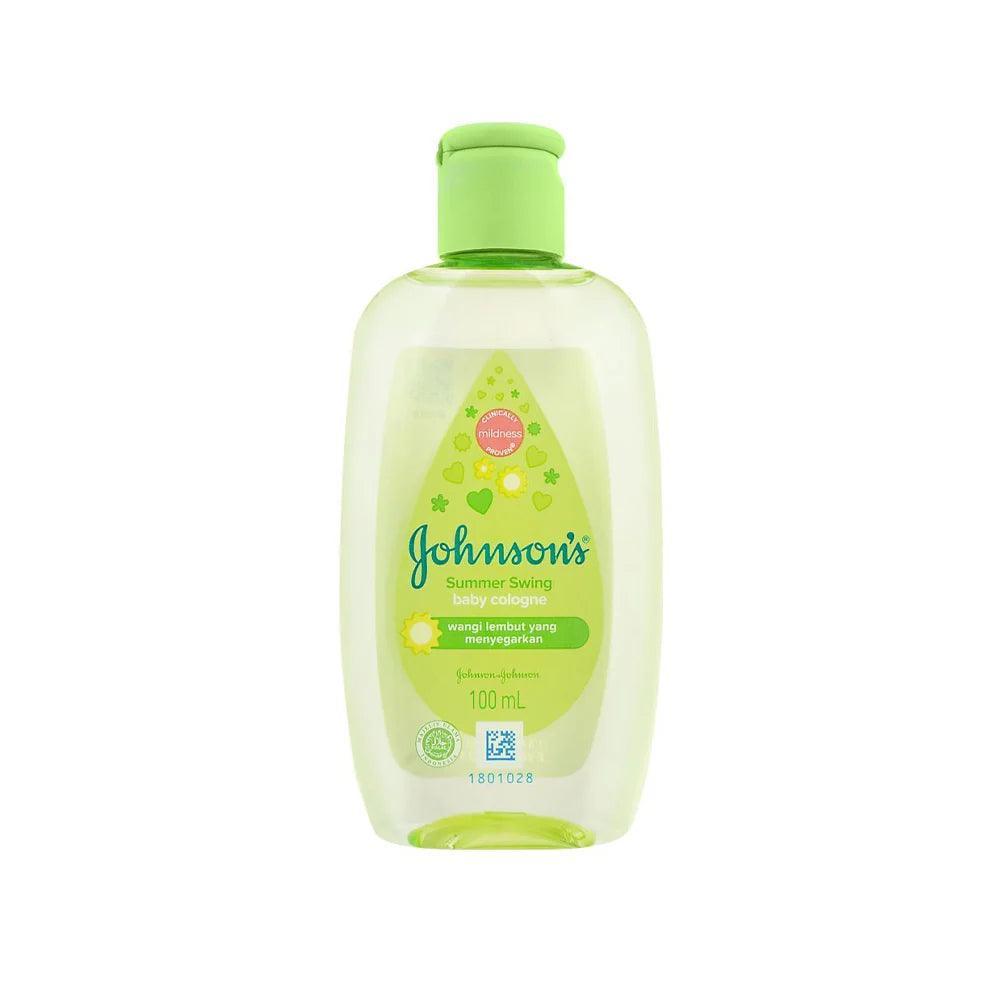 Johnson's Baby Cologne Green Summer Swing 100ml - Fresh & Gentle Fragrance - Elite Cosmetics