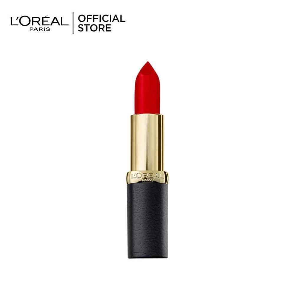 LOreal Paris - Color Riche Matte Addiction Lipstick - 347 Haute Rouge - Elite Cosmetics