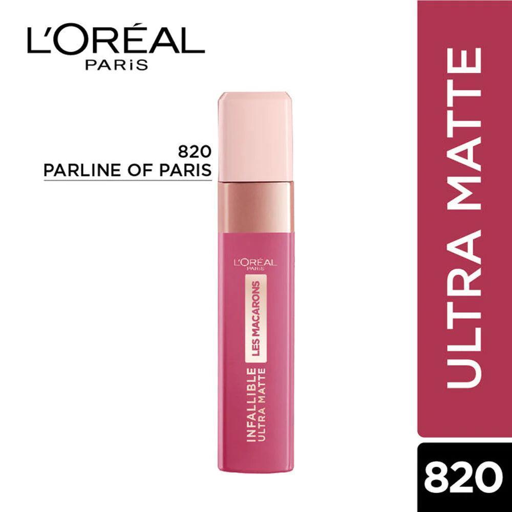 LOreal Paris - Infallible Les Macarons Lipstick - 820 Praline De Paris - Elite Cosmetics