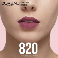 LOreal Paris - Infallible Les Macarons Lipstick - 820 Praline De Paris - Elite Cosmetics