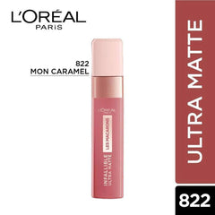 LOreal Paris - Infallible Les Macarons Lipstick - 822 Mon Caramel - Elite Cosmetics