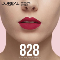 LOreal Paris - Infallible Les Macarons Lipstick - 828 Framboise Frenzy - Elite Cosmetics