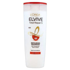 L'Oreal Paris Total Repair 5 Repairing Shampoo For Damaged Hair 175ml - Elite Cosmetics