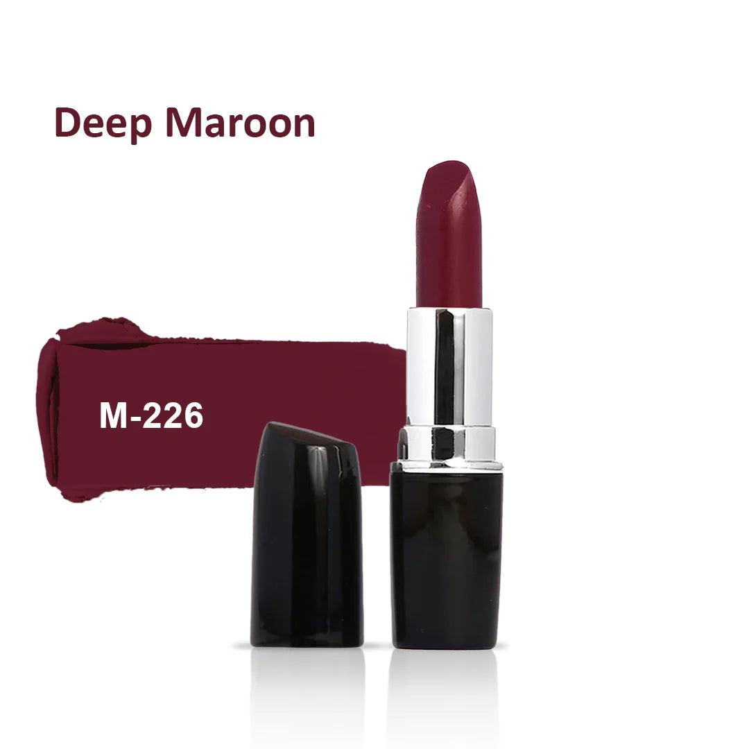 Swissmiss Lipstick Matte Deep Maroon (226) - Elite Cosmetics