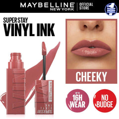 Maybelline - Superstay Vinyl Ink Liquid Lipstick - Cheeky - Elite Cosmetics