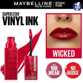 Maybelline - Superstay Vinyl Ink Liquid Lipstick - Wicked - Elite Cosmetics