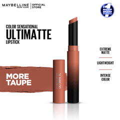 Maybelline New York Color Sensational Ultimate Matte Lipstick More Scarlet - Elite Cosmetics