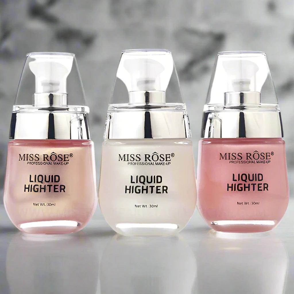 Miss Rose Liquid Highlighter – Radiant Glow for a Flawless Complexion - Elite Cosmetics
