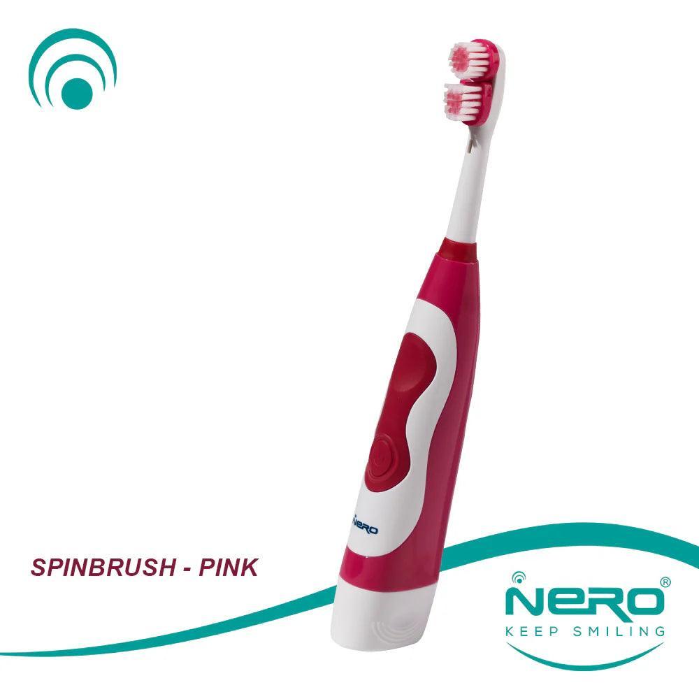 Nero Spinbrush Pink - SB201 - Elite Cosmetics