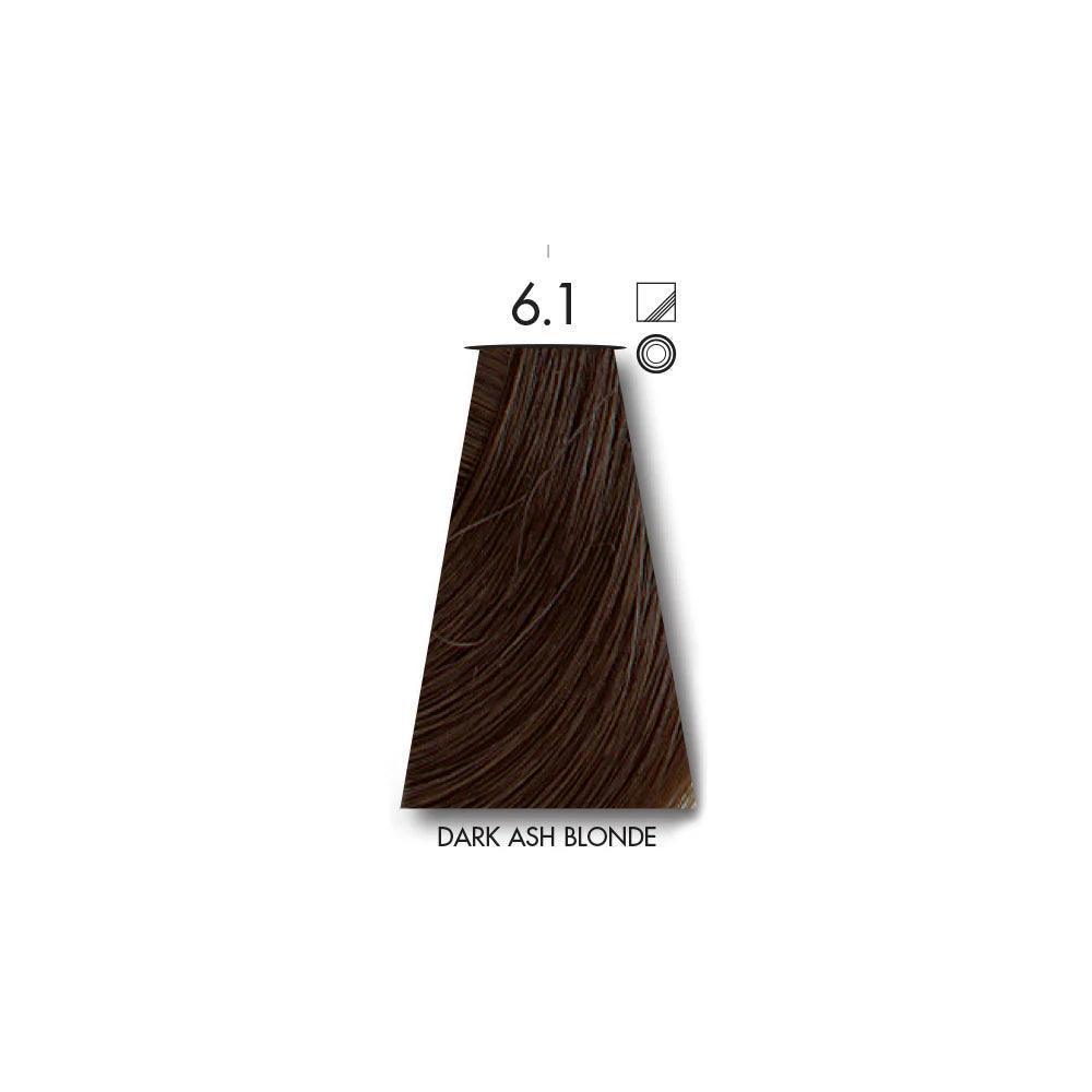 Keune Tinta DARK ASH BLONDE 6.1 - 60 ml - Elite Cosmetics