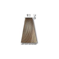 Keune Tinta VERY LIGHT ASH BLONDE 9.1 - 60 ml - Elite Cosmetics