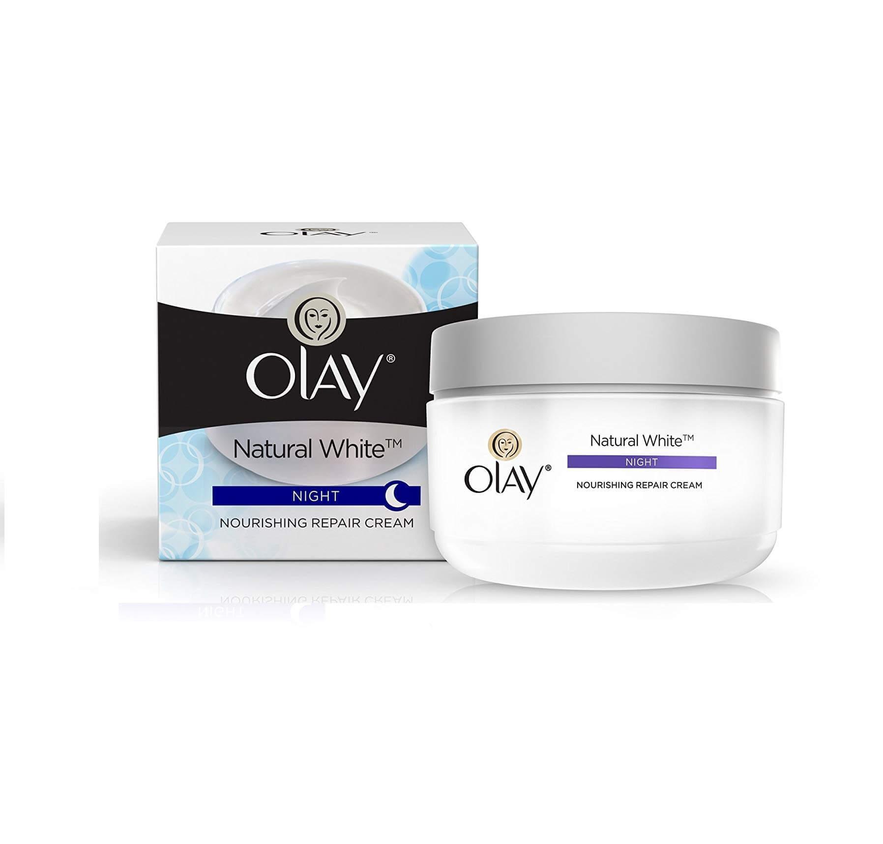 Olay Night Cream 50g: Rejuvenate and Hydrate Your Skin Overnight for a Youthful Glow - Elite Cosmetics